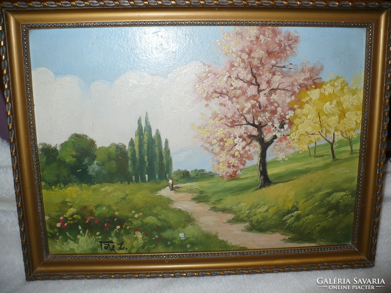 A beautiful painting by Zoltán Tóth (1891-1964).
