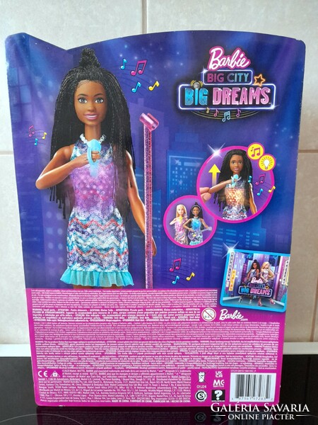 Új,bontatlan Barbie Big City Big Dreams Brooklyn baba