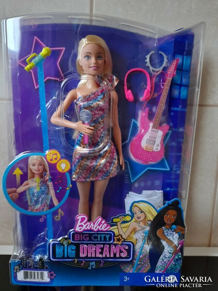 Új,bontatlan Barbie Big City Big Dreams Malibu baba