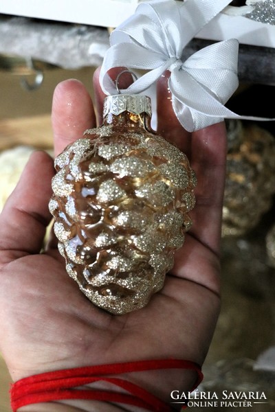 Cone-shaped Christmas tree decoration ii.