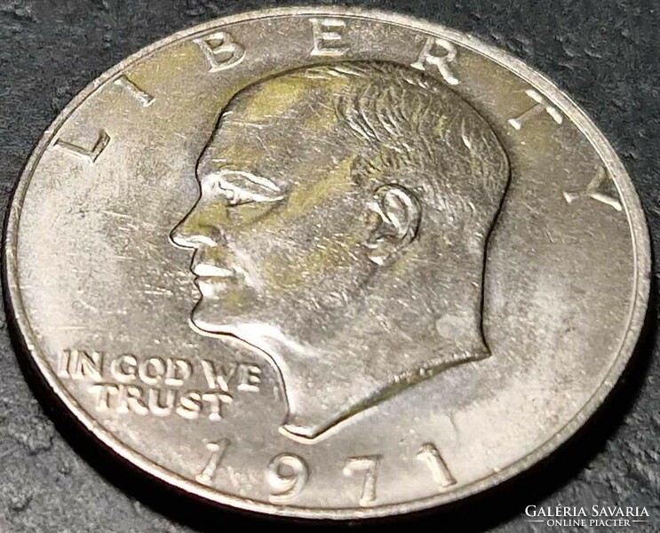 1 dollár, 1971, Eisenhower Dollar.