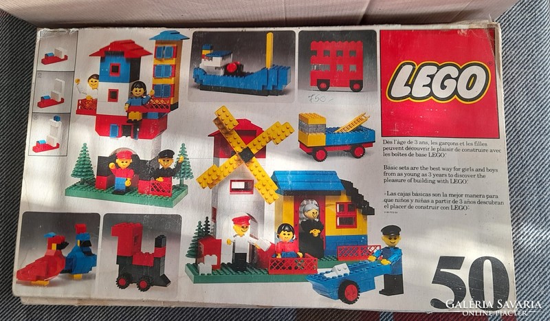 Retro lego basic 50 basic building set - 1976 -