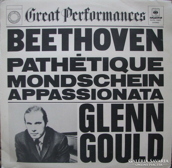 Beethoven, Glenn Gould - Pathétique / Mondschein / Appassionata (LP, Album, RE)