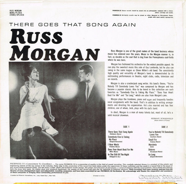 Russ Morgan  - All Time Hits (LP, Album)