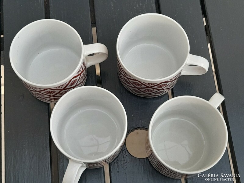 Lowland cocoa mugs with a rare design