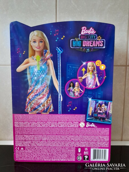 Új,bontatlan Barbie Big City Big Dreams Malibu baba