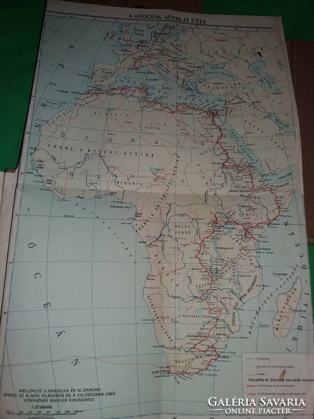 1955. Afrika az álmok világában és a valóságban 1-3. könyv a képek szerint Művelt Nép