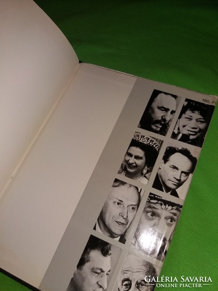 1981 Ábel Péter :Ki kicsoda? a VILÁG KORTÁRS SZEMÉLYISÉGEI könyv a képek szerint Kossuth Könyvkiadó