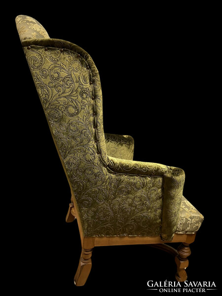 Egyedi klasszikus stílusú olvasó fotel - füles fotel