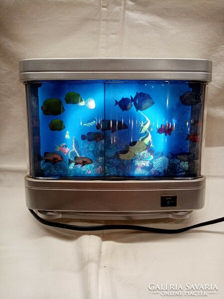 Retro akvárium lámpa
