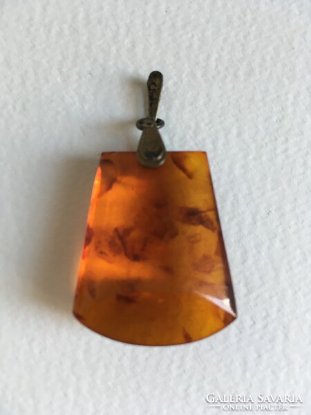 Russian amber pendant