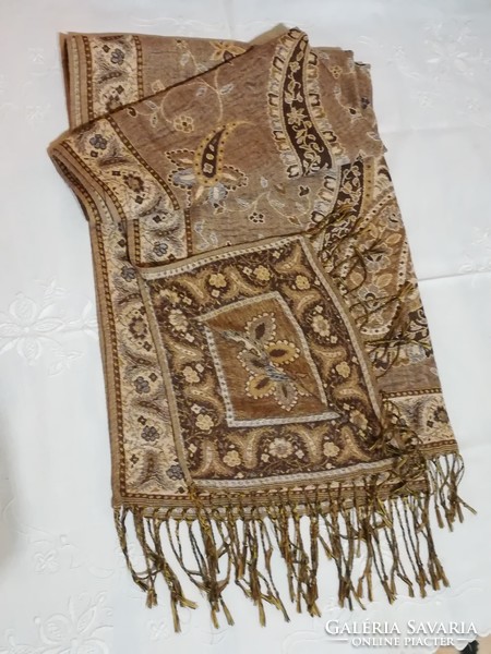 Warm women's scarf.