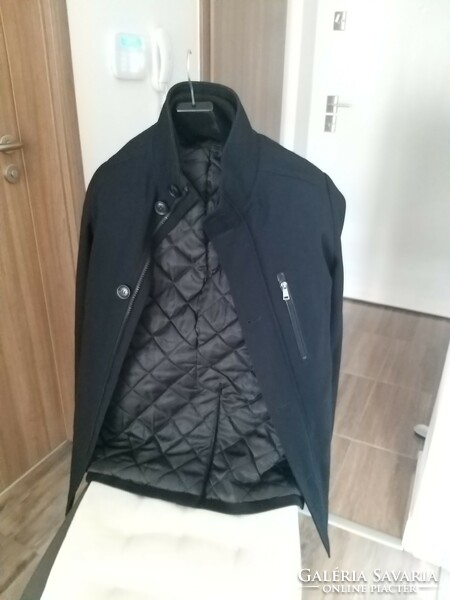 Brand new size 48 men's/teenage boy's dark blue fabric jacket