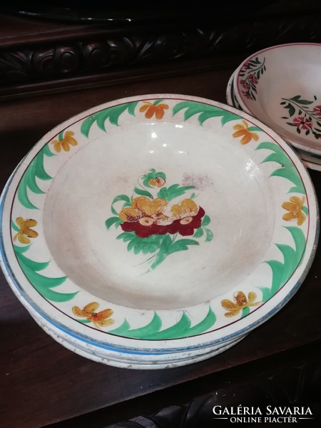 Antik festett Antik tányér gyűjteményből 41