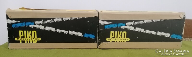 Piko model railway h0, box only, 2 pcs