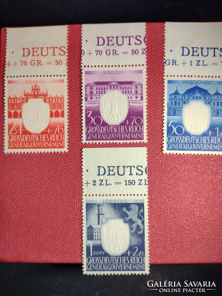 Nazi German Empire, 35 stamps