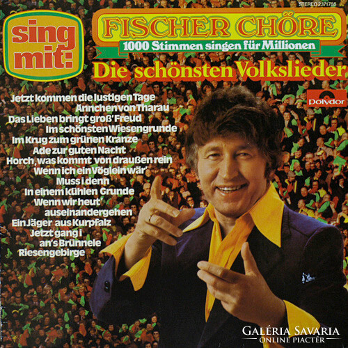 Fischer Chöre - Die Schönsten Volkslieder (LP)