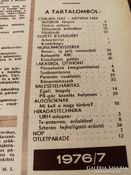 1976 / JÚLIUS  EZERMESTER/ SZÜLETÈSNAPRA/KARÀCSONYRA.