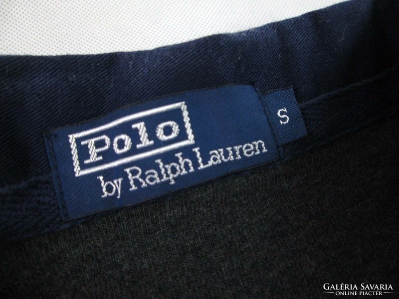 EREDETI RALPH LAUREN (S / M) ELEGÁNS HOSSZÚ UJJÚ FÉRFI GALLÉROS PULÓVER