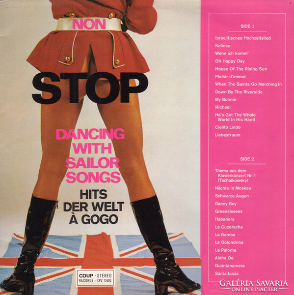 Unknown artist - non stop dancing with sailor songs (hits der welt à gogo) (lp, mixed)