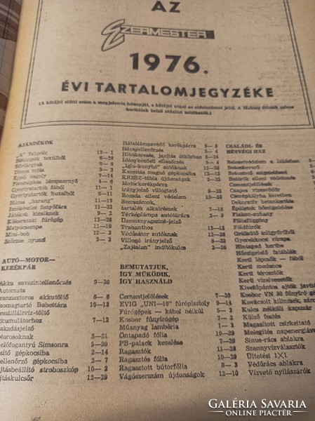 1976 DECEMBER EZERMESTER / SZÜLETÈSNAPRA/KARÀCSONYRA.