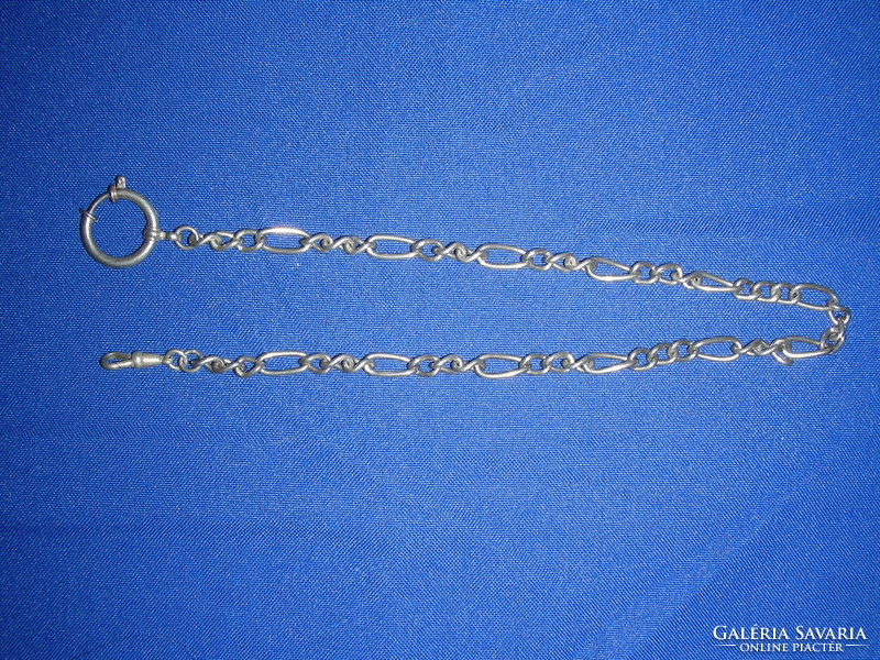 Silver pocket watch chain