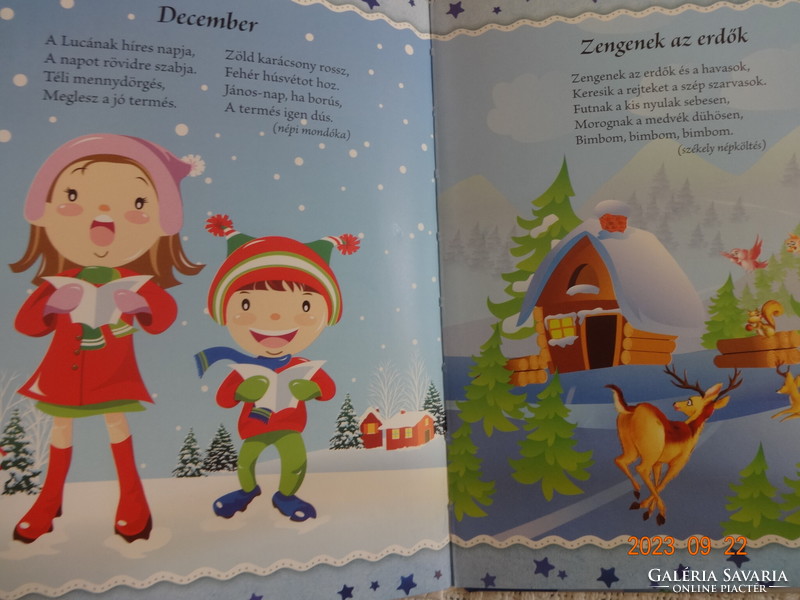 Santa Claus is coming - Christmas poems, fairy tales - beautiful, illustrated children's book