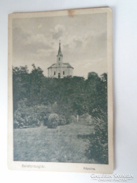 D199644 balaton boglár - chapel 1929 - zombory aranka b-boglár