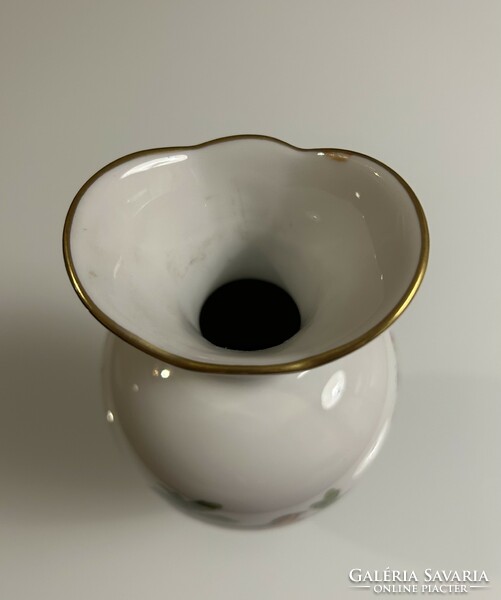 Herendi Rotschild mintás porcelán váza