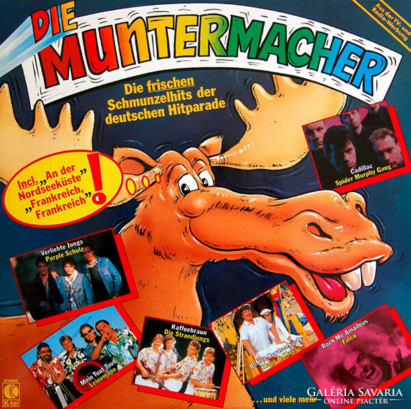 Various - die muntermacher (die frischen schmunzelhits der deutschen hitparade) (lp, comp)