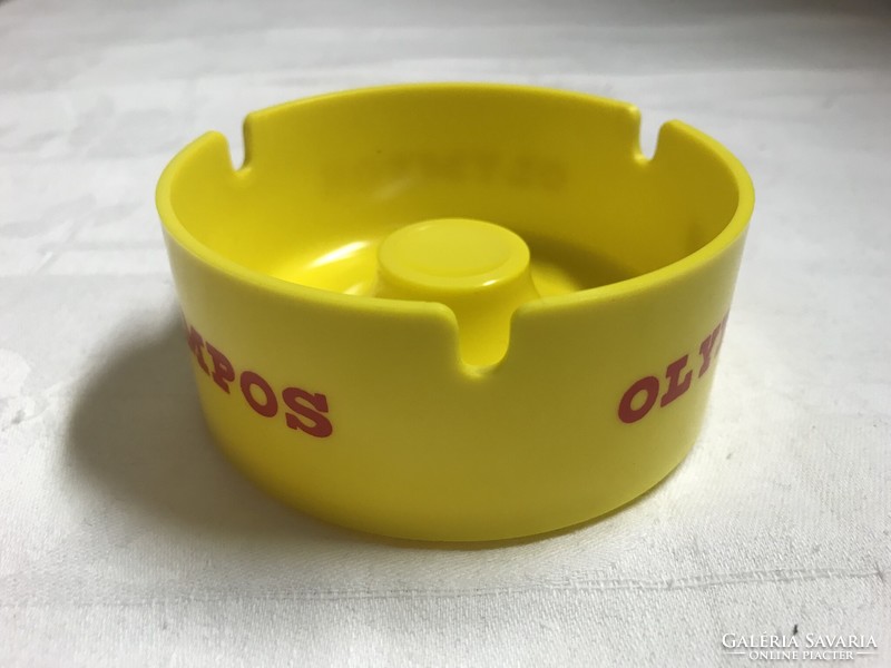 Retro olympos vinyl ashtray
