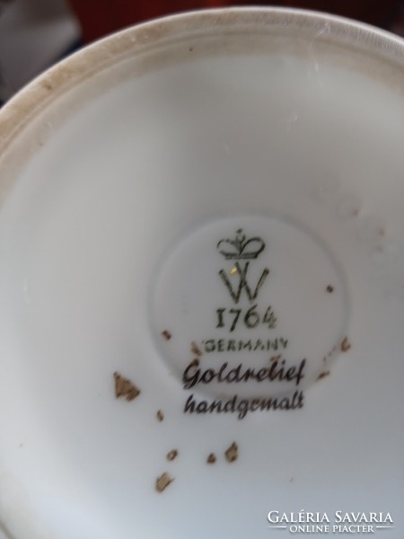 Wallendorf porcelán váza.