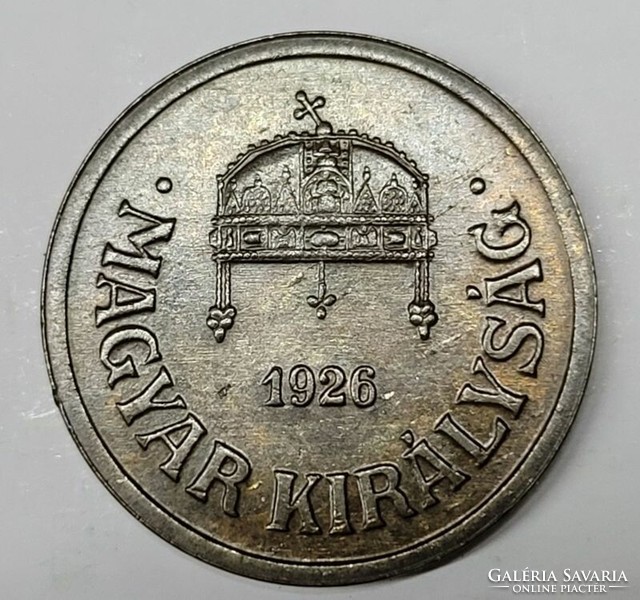 1926 Horthy 2 Fillér BP Gyönyörű