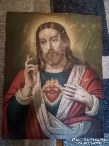 Antique Jesus icon