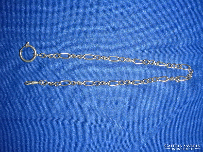 Silver pocket watch chain