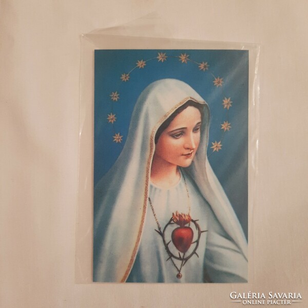 Prayer card the prayers of Our Lady of Fatima i. /In original cellophane cover/