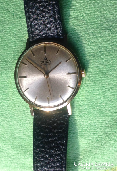 14K gold doxa from the 1980s, the gold watch was a spare gift