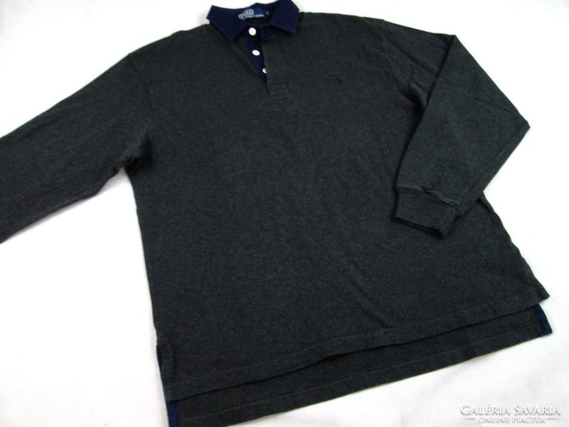 Original ralph lauren (s / m) elegant long sleeve men's collared pullover