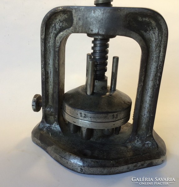 Antique dental press.