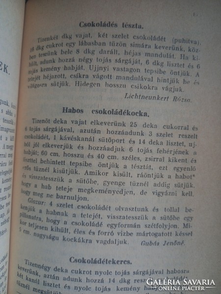 ANTIK  SZAKÁCSKÖNYV: Magyar Elek - Az ínyesmester szakácskönyve (1935)