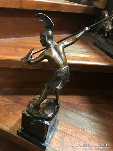 Bronze statue, 34 cm high, excellent for collectors.Xix. Century,