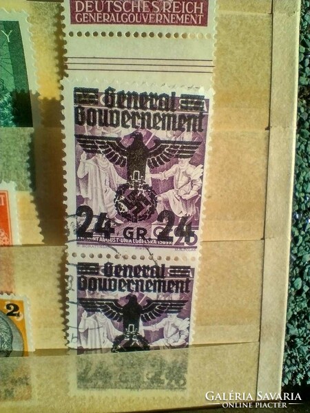 Nazi German Empire, 35 stamps