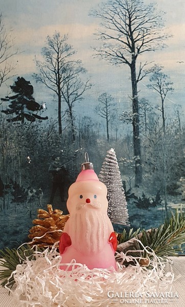 Christmas tree decoration - retro Santa Claus /perfect/