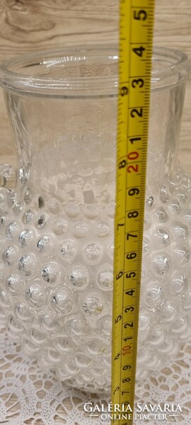 A big jug with bubbles