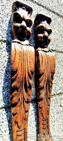 Antique carved waterspout gargoyle. 49 cm. Negotiable.