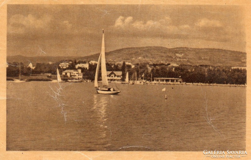 Ba - 148 panoramas of the Balaton region in the middle of the 20th century. Balatonfüred