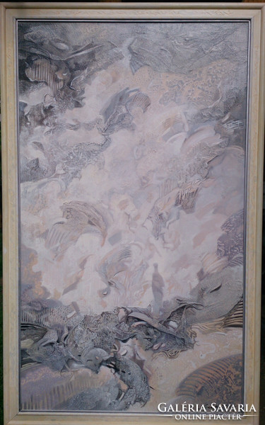 Painting by János Sebestyén