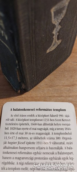 Hymn book for the use of Hungarian Reformed - trial edition Budapest 1950 + gift church photo