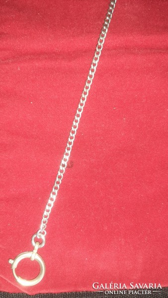 Silver pocket watch chain