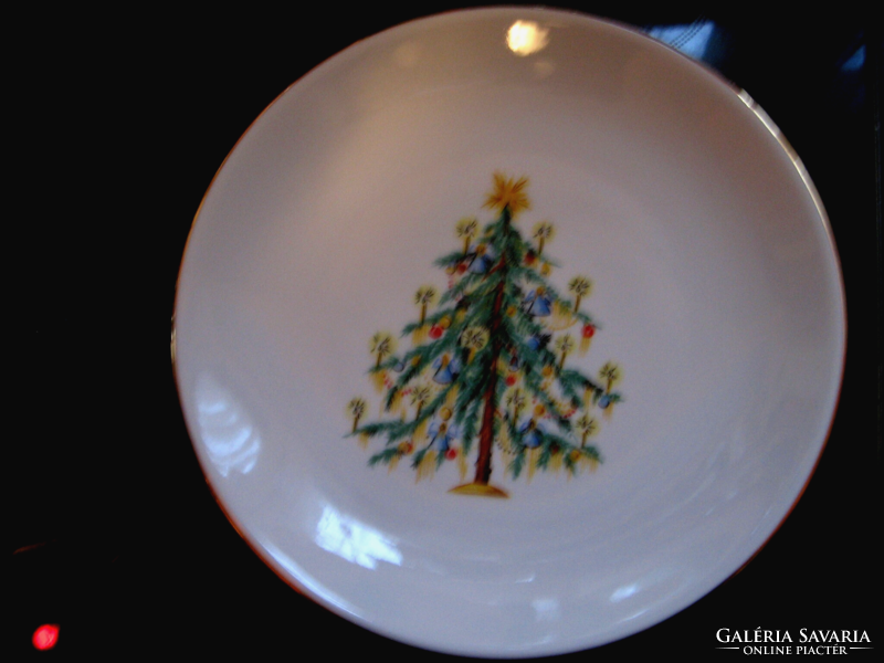 Retro Hutschenreuther karácsonyi tányér